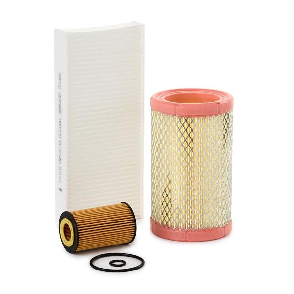 Filtersatz Ölfilter Luftfilter Pollenfilter (68102), Renault, ...